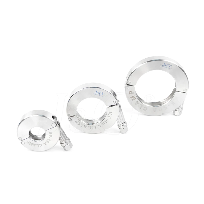 Stainless Steel CNC Machined KF High Tension Lock Clamp