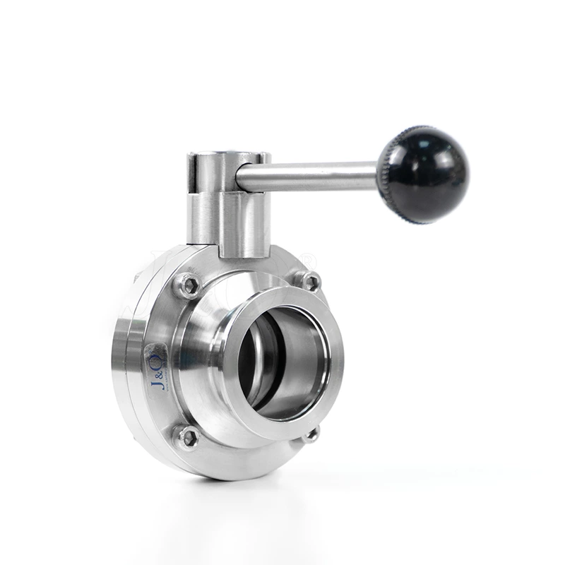 Stainless Steel SS304 SS316L KF ISO Vacuum Butterfly Valve