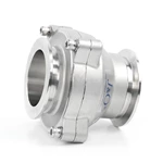 Stainless Steel One way KF40 PTFE Seal Vacuum No Return Check Valve
