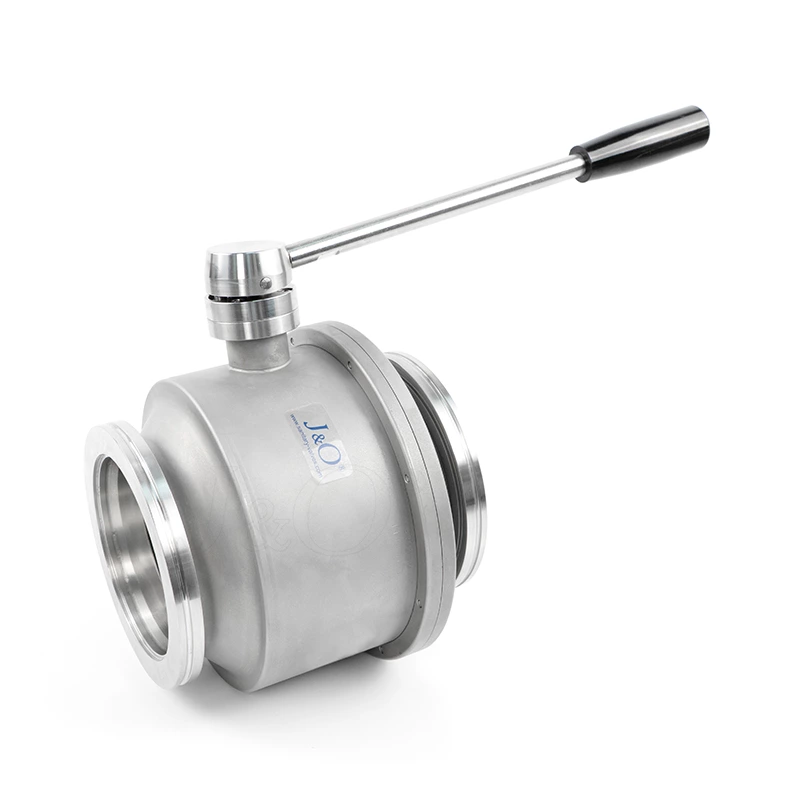 Stainless Steel TWO-PIECE 2PC ISO Vaccum Ball Valve