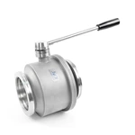 Stainless Steel TWO-PIECE 2PC ISO Vaccum Ball Valve