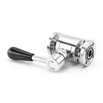 Stainless Steel SS304 Manual 3PC Flange end Vacuum Ball Valve