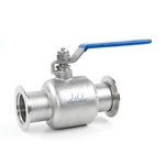 Stainless Steel SS304 SS316L ONE-PIECE 1PC KF Vacuum Ball Valve