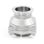 Stainless Steel One way KF40 PTFE Seal Vacuum No Return Check Valve