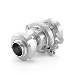 Sanitary Stainless Steel Check Valve With Union Ends
