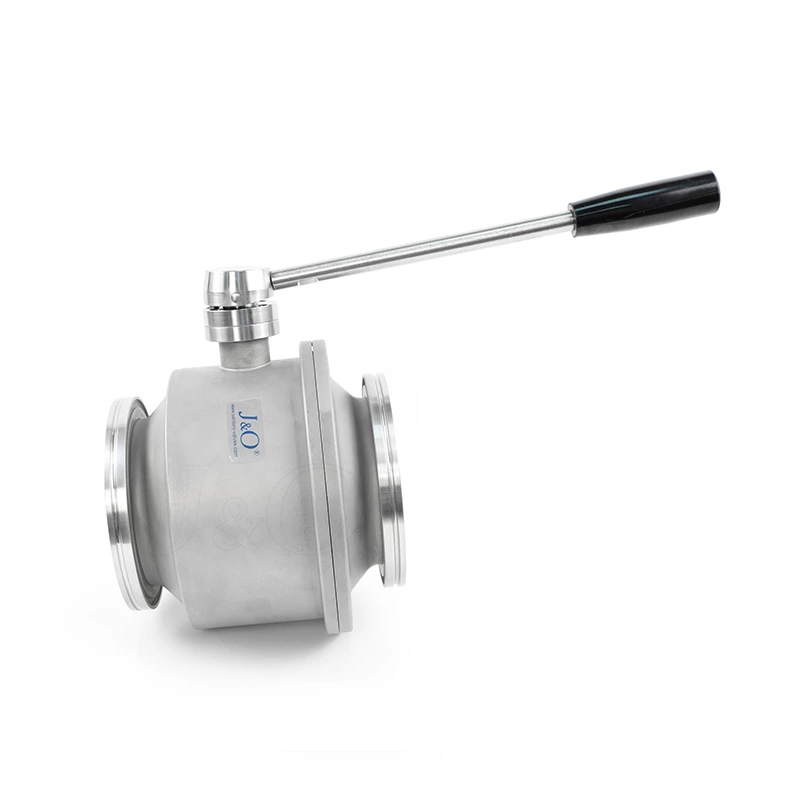 Stainless Steel TWO-PIECE 2PC ISO Vaccum Ball Valve