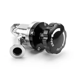 Stainless Steel SS304 Manual Y-inline Vacuum Angle Valve with Bellows