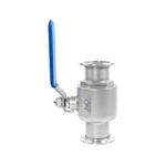 Stainless Steel SS304 SS316L ONE-PIECE 1PC KF Vacuum Ball Valve