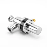 Stainless Steel SS304 Poppet Valve Pneumatic Vacuum Angle Valve with Bellow
