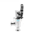 Stainless Steel SS304 Poppet Valve Pneumatic Vacuum Angle Valve with Solenoid Valve Reed Sensor