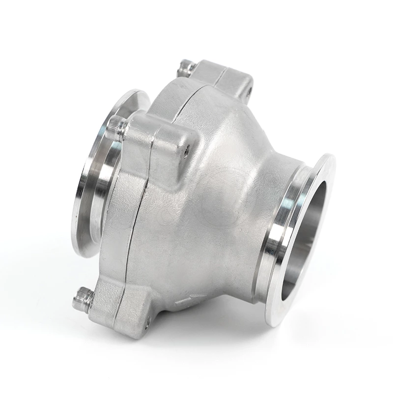 Stainless Steel One way KF40 PTFE Seal Vacuum No Return Check Valve