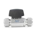 Stainless Steel SS304 SS316L Female High Pressure Instrument Double Ferrule Ball Valve