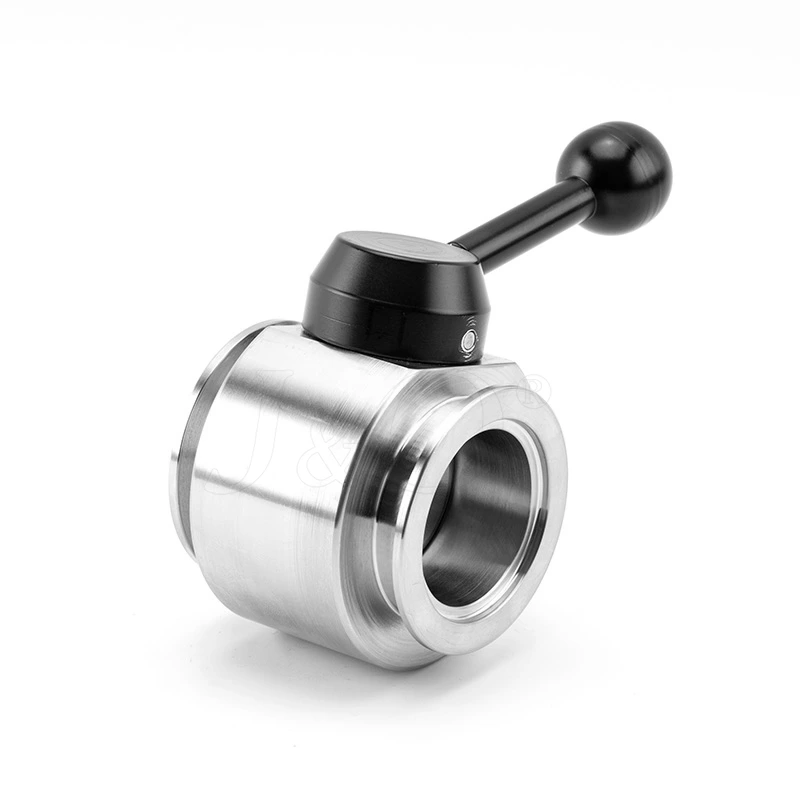 Stainless Steel Ball Type KF Vaccum Butterfly Valve