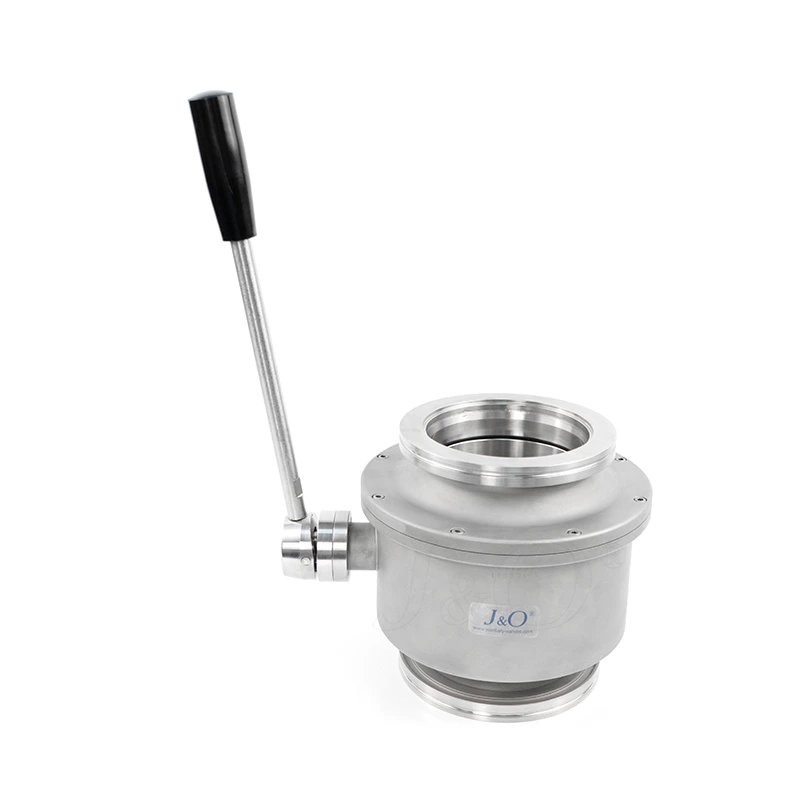 Stainless Steel TWO-PIECE 2PC ISO Vaccum Ball Valve
