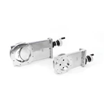 Stainless Steel UHV Ball groove mechanism ISO Flange Manual High Vacuum Gate Valve