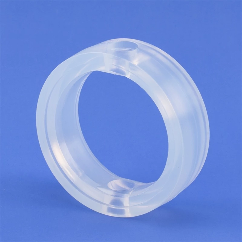 White Silicone Seal For Sanitary Stainless Steel Butterfly Valve