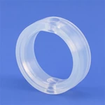 White Silicone Seal For Sanitary Stainless Steel Butterfly Valve