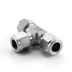 Stainless Steel Compression Fitting Equal Tee