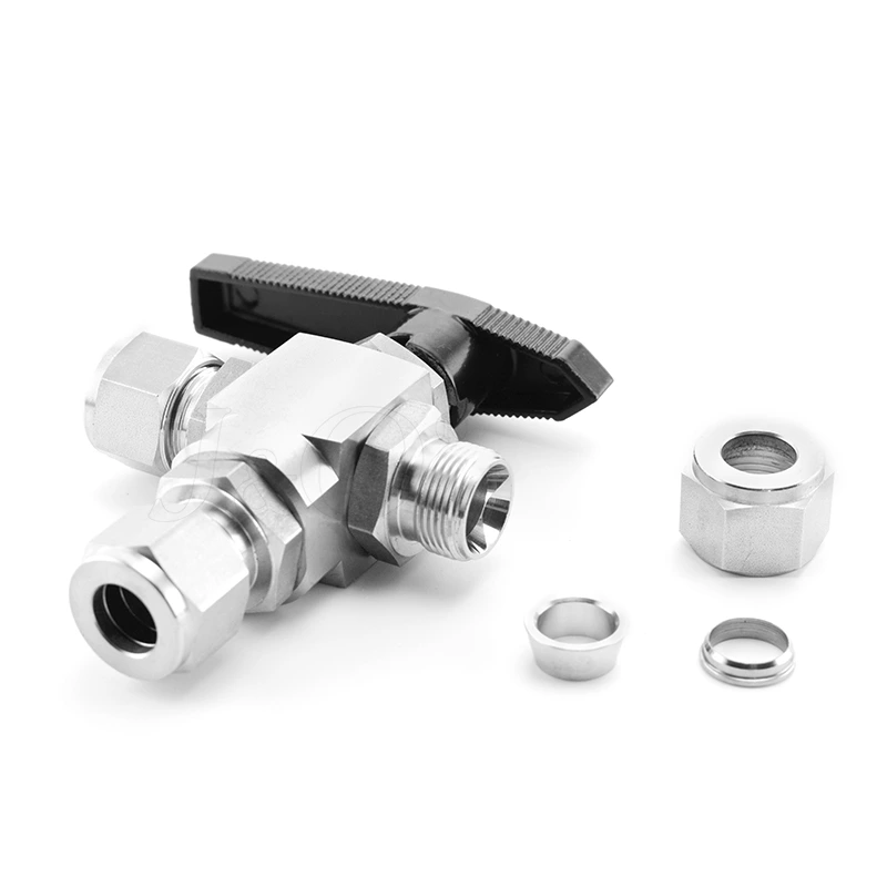 Stainless Steel 3-way Instrumentation Ball Valve