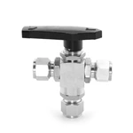 Stainless Steel 3-way Instrumentation Ball Valve