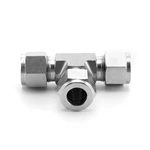 Stainless Steel Compression Fitting Equal Tee