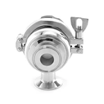Aseptic Stainless Steel Manual Shut Off Valve