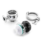 Aseptic Stainless Steel Manual Shut Off Valve