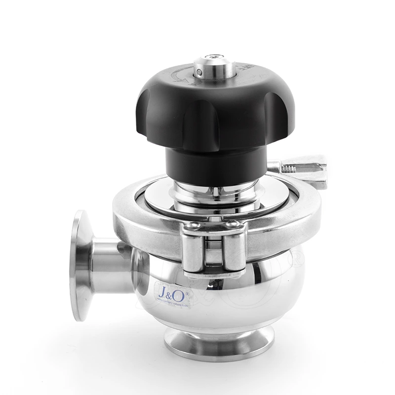 Aseptic Stainless Steel Manual Shut Off Valve