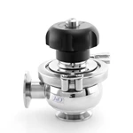 Aseptic Stainless Steel Manual Shut Off Valve