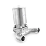Sanitary Stainless Steel Pneumatic U Type Clamp Diaphragm Valve