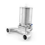 Sanitary Stainless Steel Pneumatic U Type Clamp Diaphragm Valve