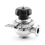 Aseptic Stainless Steel Manual Shut Off Valve