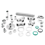 Stainless Steel Vacuum KF ISO Flange Pipe Fittings