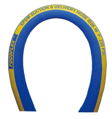 Foodflex EPDM Food Grade Reinforced Steel Wire EPDM Rubber Hose