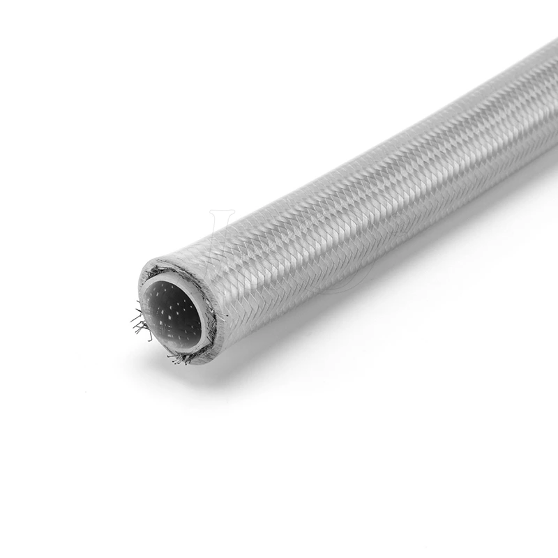 Hygienic Food Grade Stainless Steel Tri-Clamp Coupling PTFE Lining Braided Flexible Metal Hose