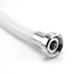 Sanitary Pharmaceutical Flexible Joint Thread Hose Tail Coupling Hose with Reticulated Silicone Reinforced Steel Wire Hose