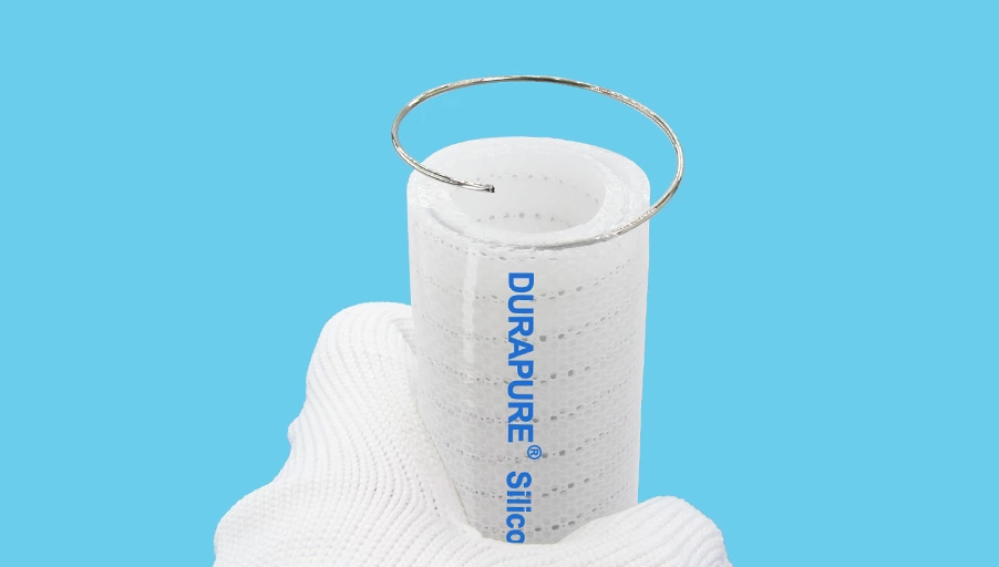 Food Grade Flexible Reticulated Silicone Reinforced Steel Wire Hose