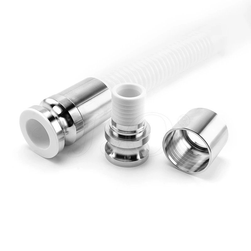 Hygienic Pharmacy Food Grade Tri-Clamp PTFE Lined Flexible with PTFE Hose