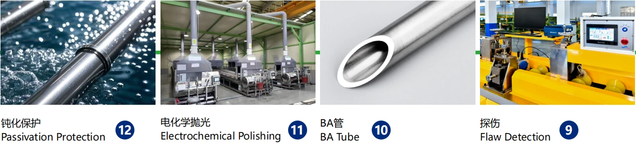 Hygienic Stainless Steel SS304 SS316L Sanitary Bright Annealing BA Tube