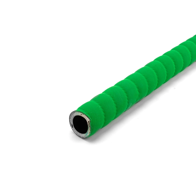 Sanitary Food Grade Tri-Clamp Hose Tail Coupling PFA Lining Flexible Wire Hose