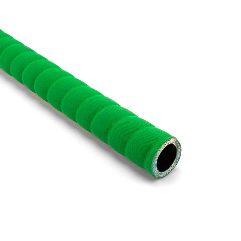 Sanitary Food Grade Tri-Clamp Hose Tail Coupling PFA Lining Flexible Wire Hose