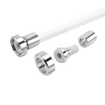 Pharmacy Food Grade Coupling Hose Tail PTFE Lined Flexible Hose