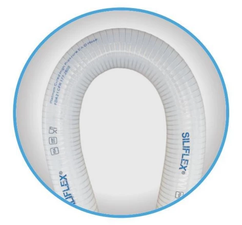 Food Grade Transparent Silicone Reinforced Steel Wire House