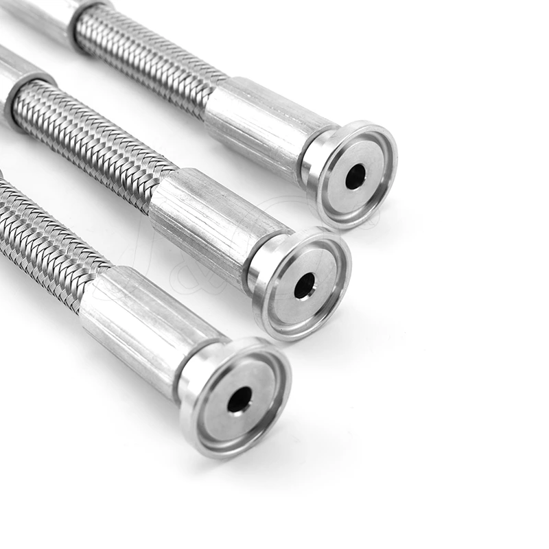 Sanitary Food Grade Stainless Steel Braided Bellow Metal Flexible Hose