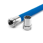 Sanitary Flexible Joint Thread Hose Tail Coupling with Food Grade Reinforced Steel Wire EPDM Rubber Hose