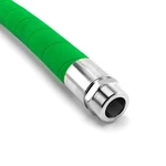 Sanitary Thread Flexible Coupling Hose Tail with Foodflex EPDM Food Grade Reinforced Steel Wire EPDM Rubber Hose