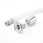 Sanitary Tri-Clamp Coupling Hose with Food Grade Reticulated Silicone Tube