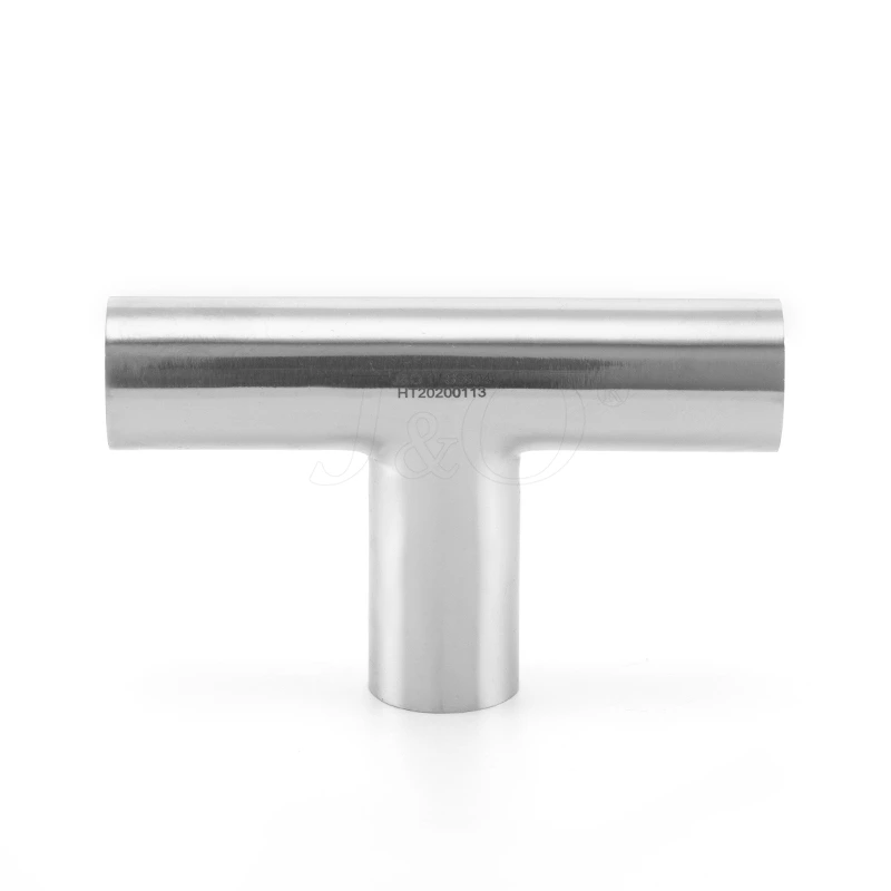 3A Stainless Steel Sanitary Welded Equal Long Tee