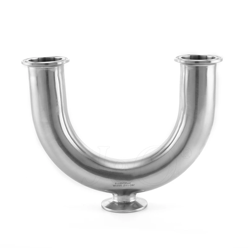 Stainless Steel Sanitary Tri-Clamp End U Type Tee