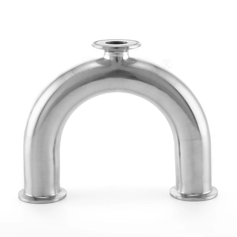 Stainless Steel Sanitary Tri-Clamp End U Type Tee